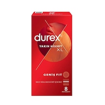 Durex Yakın Hisset Prezervatif XL 8'li