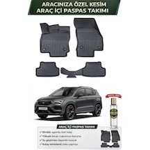 Cupra Ateca 2026 Model Aracınıza Özel Üretim Esnek Kauçuk Paspas Takımı