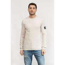Calvın Kleın Erkek Sweatshırt J30j323485-pdh J30j323485-pdh Bej Bej