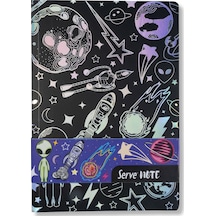 Serve Note Uzay 17x24 Çizgili Defter Siyah Sv-ntuzysyh Serve Note Uzay 17x24 Çizgili Defter Siyah Sv-ntuzysyh