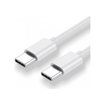 Polham 60W Type C To Type C PD Ultra Hızlı Şarj Kablosu 1 Metre, Qualcomm 4.0 PD Şarj Kablosu