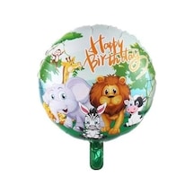 18 Inç Yuvarlak Safari Folyo Balon Dop13318628igo 256