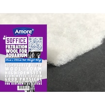 Akvaryum 80gr Silikonsuz Filtre Elyafı 24x240cm Soffice