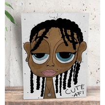 Bk Gift The Lazy People Collection Cute Girl Tasarımlı Dekoratif