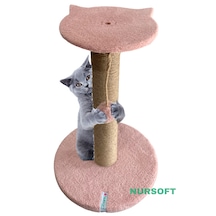 Nursoft Stepli Kedi Orijinal Jüt Halat İp Tırmalama Tahtası
