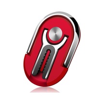 Geeroyoo Araç Hava Çıkışı İçin 360 Dönebilen Çok Amaçlı Telefon Tutucu - Gül Kırmızısı