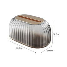 Siyah-aile Moda Tuvalet Kağıdı Beraberlik Kağıt Kutu Tutucu Zarif Ziyafet Masa Peçete Tutucu Araba Kağıt Mendil Dağıtıcı Ev Dekorasyon