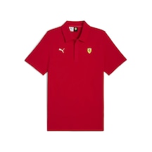 Puma Ferrari Sportswear Polo Kırmızı Erkek T-shirt & Polo
