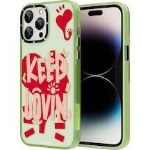 Youngkit iPhone 14 Pro Max Uyumlu Kılıf Mutlu Mod Figürlü YoungKit Happy Mood Serisi Kapak YOUNGKİT-TA85956