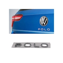 Yeni Polo Bagaj Yazısı Krom Volkswagen Polo Bagaj Yazısı