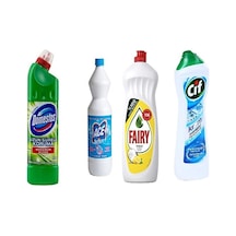 Domestos 750 Ml+ Ace 1 Lt + Fairy 650 Ml + Cif Krem 500 Ml Diğer