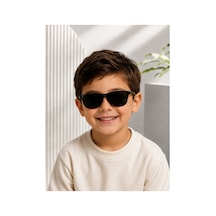 Yeni Moda Erkek Çoçuk Güneş Gözlüğü Siyah Minimal Boyut Siyah-siyah - 639440372 Siyah