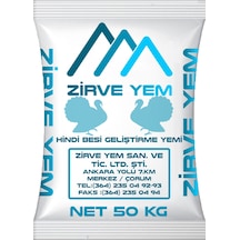 Zirve Yem Hi̇ndi̇ Besi Geli̇şti̇rme Yemi̇ Toz 50 KG