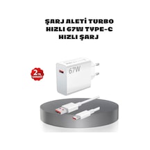 67w Turbo Type-c Hızlı Şarj Adaptörü Akıllı Koruma Çipli Hızlı Şarj Destekli Mh-hs0269-7569