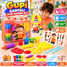 Bezos 6716 Oyun Hamur Set Gupi Plstk Çnt 4x50gr 20prç Gup Dmc Çok Renkli