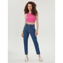 LOFT Baggy Baggy Fit Kadın Pantolon Lf2029030 Q1.v1 Denim