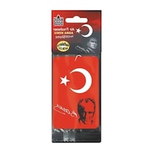 Asma Karton Koku, Türk Bayrağı Desenli Ve Estetik Görünüm