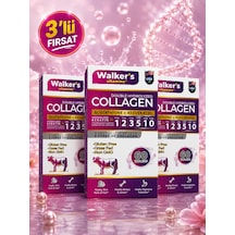 Premium 5 Tip Kolajen 3 Lü Paket Keratin Çinko Bromelain Biotin İçeren Güzellik Saç Cilt Destek Tableti