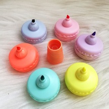 Makaron Fosforlu Kalem 6lı Çok Renkli