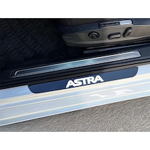 Astra Pleksi Kapı Eşiği Piano Black 4 Parça