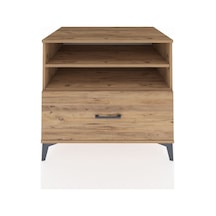 Kronos Şifonyer 2 Raflı Tek Çekmeceli 88x59x80 Çam-çam Çam
