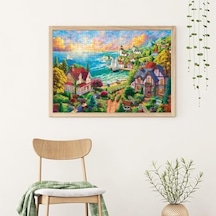 Puzzle - Sahildeki Köy / 260 Parça Puzzle, 3343