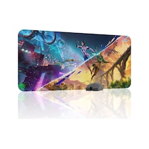 Split Fiction Kaymaz Dikişli Kauçuk Oyuncu Mousepad V1 - 90x40 Xxl Gaming Mouse Pad Fare Altlığı