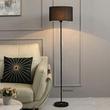 Riolight Rustik,vintage,retro3 Siyah Metal Gövde Siyah Kumaş Başl