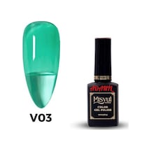 Adanil 15 ML Misyul Profesyonel Kalıcı Oje Saydam Yeşil No:V03
