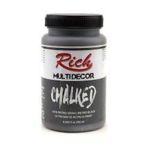 Rich Multi Decor Chalked Akrilik 250Ml N 4578 Retro Siyah