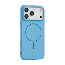 Joko Apple, Uyumlu iPhone 17 Pro Max Jully Magsafe Kapak - Mavi