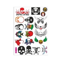 A4 Sticker 007 Tek Paket Çoklu Sticker Standart