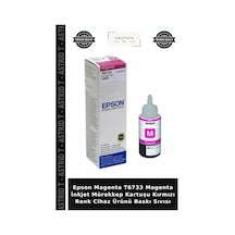 Epson Magenta T6733 Magenta İnkjet Mürekkep Kartuşu Kırmızı Renk Cihaz Ürünü Baskı Sıvısı