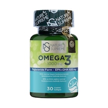 Natures Supreme Omega 3 1000 Mg 30 Kapsül Aromasiz