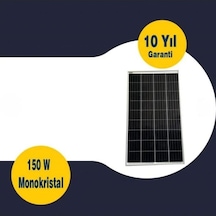 Gesper Energy 150w Watt Monokristal Güneş Paneli 12v 36 Hücre