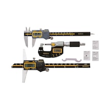 Asimeto AS-960-03-0 Dijital Kumpas ve Mikrometre Seti