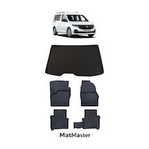 Ford Connect 2016 Model 5d Premium Ekstra Havuzlu Paspas Ve Bagaj Havuzu Set