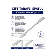Çift Taraflı Spatül 304 Paslanmaz Çelik