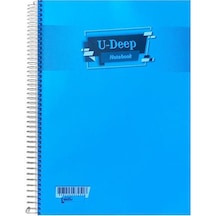 Umut U-Deep A4 Spiralli Defter Pp. Kapak 120 Yp. Kareli