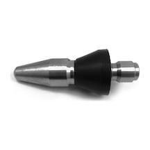 Aubyhe Stahlkanal Reinigungsdüse Hochdruck - 3/8" Langspitze Für Abflussentsperrung Und Schmutzentfernung