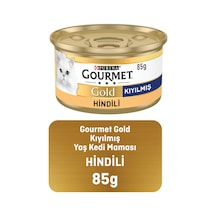 Gourmet Gold Kıyılmış Hindili Kedi Konservesi 85 G