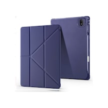 Fuchsia Honor Pad Gt Pro İle Uyumlu Kalem Bölmeli Uyku Modlu Standlı Trifolding Tablet Kılıfı Kılıf