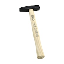 İbico K13-051 Çekiç 300gr Ahşap Saplı 30cm Tesviyeci Sıcak Alaşımlı Dövme Çelik - 12'li Paket