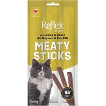 Reflex Av Hayvanlı & Kaz Etli Etli Sticks Yetişkin Kedi Ödül Maması 3 x 5 G