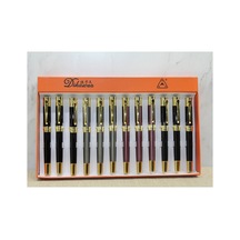 1 Adet Tükenmez Kalem Tekli Model Alk4104, 14 Cm Ölçü, Yazı Gereci Ve Ballpoint Pen