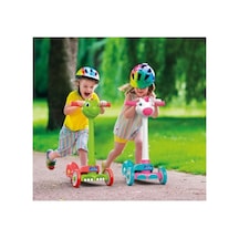 Eğlenceli Unicorn Scooter - Çocuklar İçin Renkli Ve Güvenli Açık Mavi
