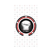Africa Twin Crf Adventure Kırmızı Siyah Depo Kapak Pad