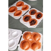 Pratik 4lü İçli Köfte Yapma Aparatı İçli Köfte Kalıbı Kaliteli Köfte Diğer