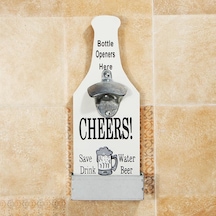 Şişe Top Catcher İle Duvara Monte Şişe Açacağı Ev Mutfak Bar Retro Beyaz Çok Renkli