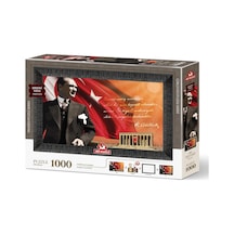 Art Puzzle Atatürk Ve Anıtkabir 1000 Parça Çerçeveli Puzzle